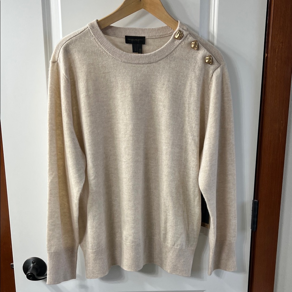 NWT Donna Karan wool and cashmere Sweater
